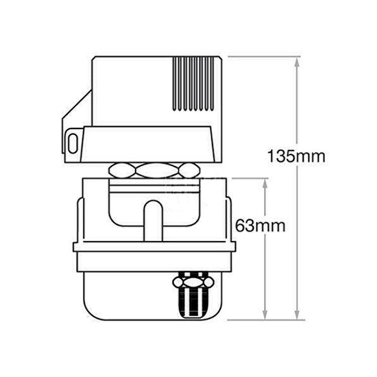 12V 300A Car Selector Isolator Disconnect Rotary Switch Cut (Yellow) - Car Switches by PMC TechLife | Online Shopping South Africa | PMC TechLife | Buy Now Pay Later Mobicred