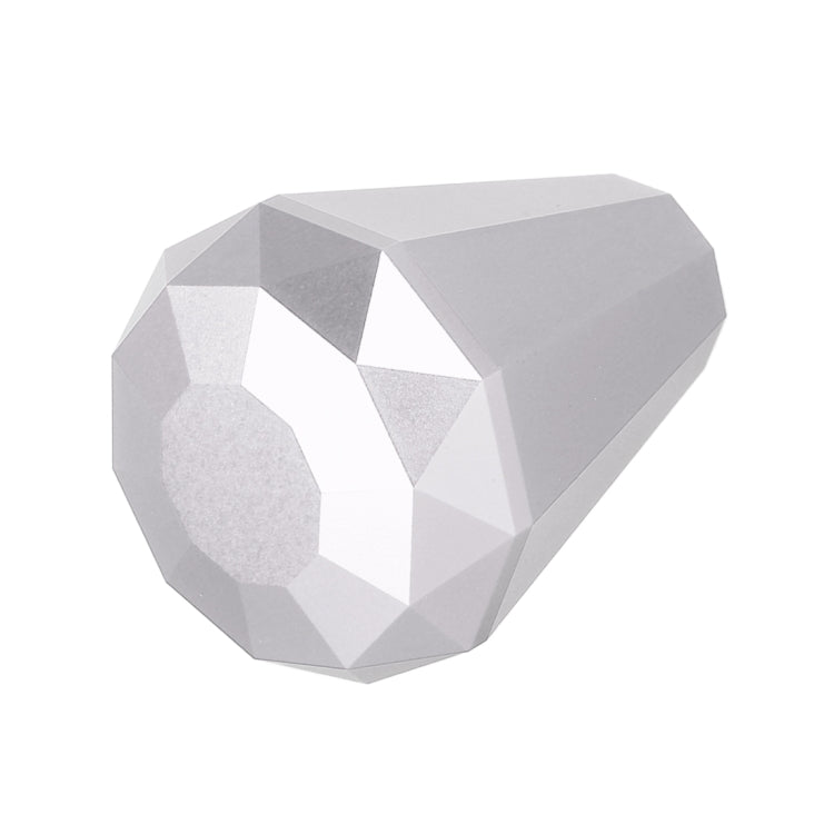 Universal Car Diamond Shape Metal Gear Shift Knob (Silver) - Shift Knob by PMC TechLife | Online Shopping South Africa | PMC TechLife | Buy Now Pay Later Mobicred