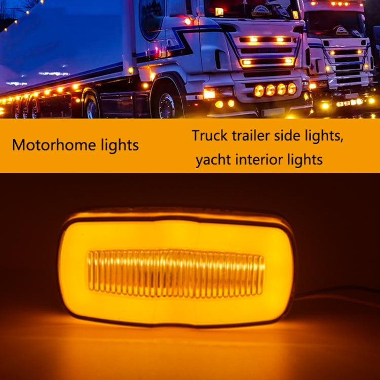 2 PCS MK-190 Truck LED Side Marker Light (Red Light) - Running Lights by PMC TechLife | Online Shopping South Africa | PMC TechLife | Buy Now Pay Later Mobicred