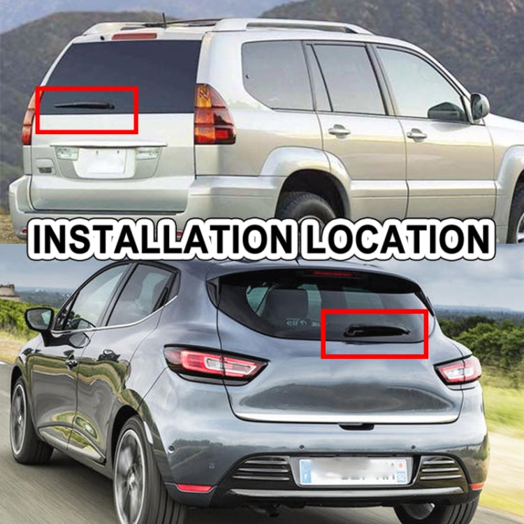 JH-PS03 For Porsche Macan 2014-2017 Car Rear Windshield Wiper Arm Blade Assembly 970 628 189 02 - Windscreen Wipers by PMC TechLife | Online Shopping South Africa | PMC TechLife | Buy Now Pay Later Mobicred