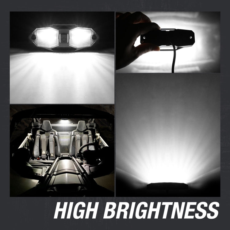 For UTV ATV Polaris RZR Golf Cart Motorcycle LED Guard Bar Light - Headlights by PMC TechLife | Online Shopping South Africa | PMC TechLife | Buy Now Pay Later Mobicred