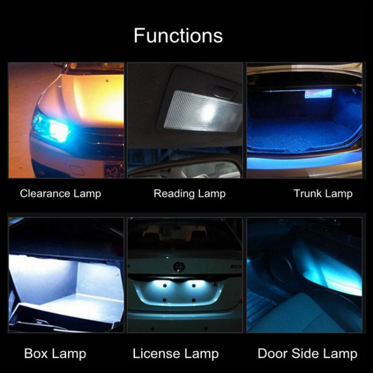20pcs T10 3030-2SMD Car White Light LED Clearance Light Lamp - Clearance Lights by PMC TechLife | Online Shopping South Africa | PMC TechLife | Buy Now Pay Later Mobicred