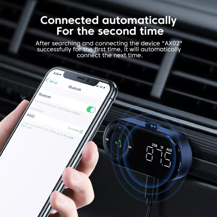 Car Bluetooth 5.2 Audio Receiver Support Wireless Calling - Bluetooth Adapters by PMC TechLife | Online Shopping South Africa | PMC TechLife | Buy Now Pay Later Mobicred