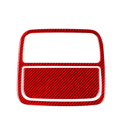 2 PCS Set  for Honda CRV 2007-2011 Carbon Fiber Car Front Reading Light Panel Decorative Sticker,Left and Right Drive Universal (Red) - Car Interior Mouldings by PMC Jewellery | Online Shopping South Africa | PMC Jewellery | Buy Now Pay Later Mobicred