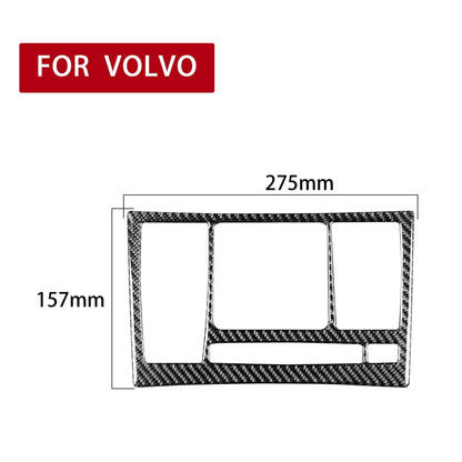 Car Carbon Fiber CD Panel Decorative Sticker for Volvo XC90 2003-2014, Left and Right Drive Universal - Car Interior Mouldings by PMC Jewellery | Online Shopping South Africa | PMC Jewellery | Buy Now Pay Later Mobicred