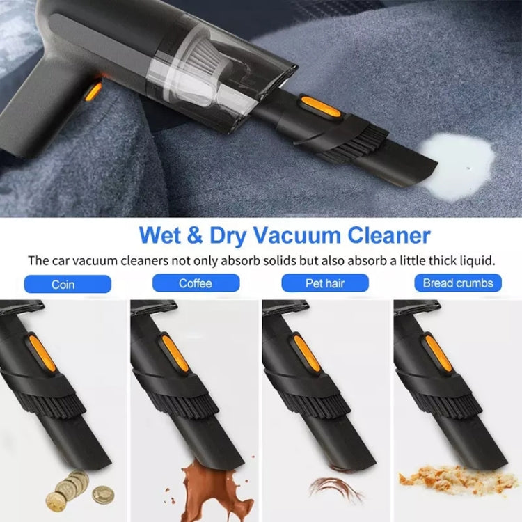 Car Portable Handheld Powerful Vacuum Cleaner Style: Wired(Orange) - Vacuum Cleaner by PMC Jewellery | Online Shopping South Africa | PMC Jewellery | Buy Now Pay Later Mobicred