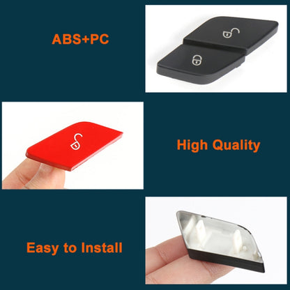 For Mercedes-Benz E-Class 2016-2021 Left Driving Car Left Side Door Lock Switch Buttons 2059055251 (Red) - Car Switches by PMC Jewellery | Online Shopping South Africa | PMC Jewellery | Buy Now Pay Later Mobicred