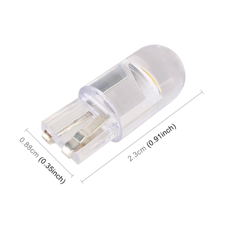 50pcs T10 DC24V / 0.36W / 0.03A Car Clearance Light COB Lamp Beads (White Light) - free shipping - PMC TechLife - Order now!