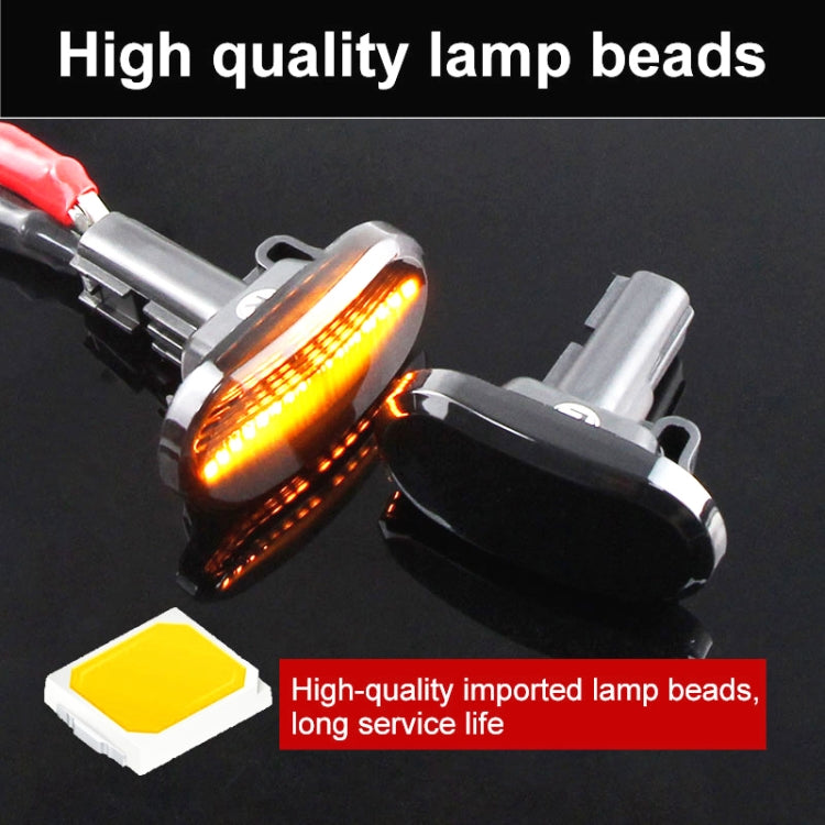2pcs For Suzuki Jimny JB64W 2018/07- Car Dynamic LED Fender Side Light (Transparent) - Arrow Turn Lights by PMC TechLife | Online Shopping South Africa | PMC TechLife | Buy Now Pay Later Mobicred