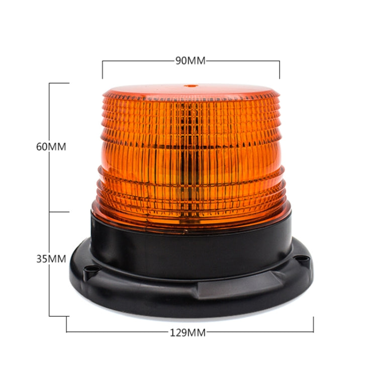 School Bus Engineering Vehicle Safety Warning Light Rear-end Collision Yellow Signal Lamp (Blue Light) - free shipping - PMC TechLife - Order now!
