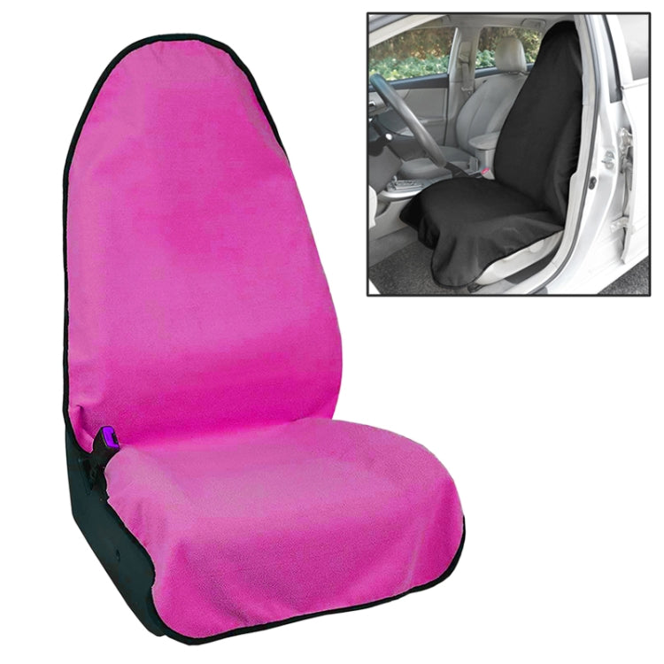 Car Universal Waterproof Anti-skid Seat Cover (Pink) - Seat Accessories by PMC Jewellery | Online Shopping South Africa | PMC Jewellery | Buy Now Pay Later Mobicred