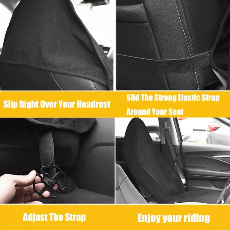 Car Universal Waterproof Anti-skid Seat Cover (Blue) - Seat Accessories by PMC TechLife | Online Shopping South Africa | PMC TechLife | Buy Now Pay Later Mobicred