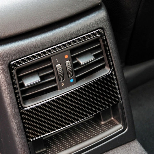 Carbon Fiber Car Rear Air Vent Decorative Sticker for BMW E90 / E92 2005-2012 - Car Interior Mouldings by PMC Jewellery | Online Shopping South Africa | PMC Jewellery | Buy Now Pay Later Mobicred