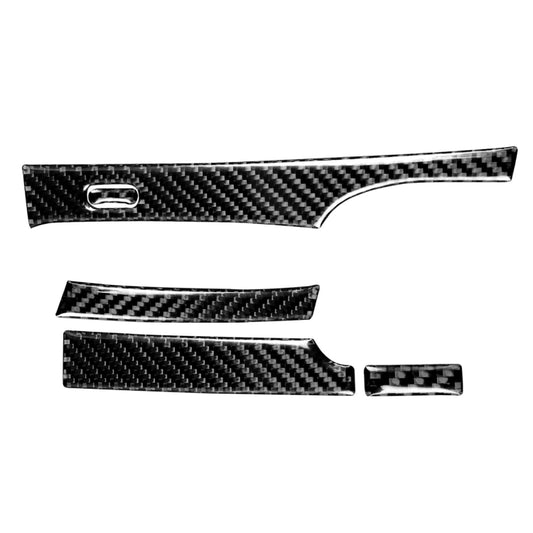 5 in 1 Car Carbon Fiber Automatic Gear Decorative Sticker for Honda Civic 8th Generation 2006-2011, Right Drive - Car Interior Mouldings by PMC Jewellery | Online Shopping South Africa | PMC Jewellery | Buy Now Pay Later Mobicred