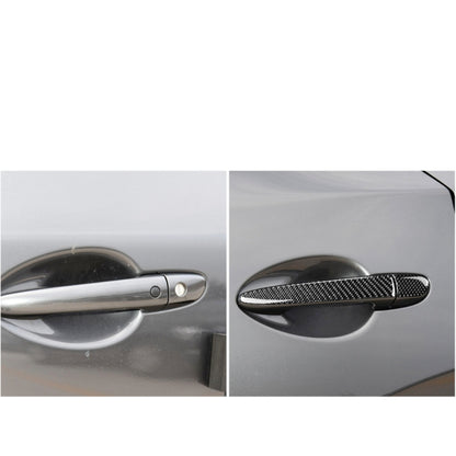 Car Carbon Fiber Outside Door Handle with Smart Hole Decorative Sticker for Mazda CX-5 2017-2018, Left Drive - Decorative Sticker by PMC Jewellery | Online Shopping South Africa | PMC Jewellery | Buy Now Pay Later Mobicred