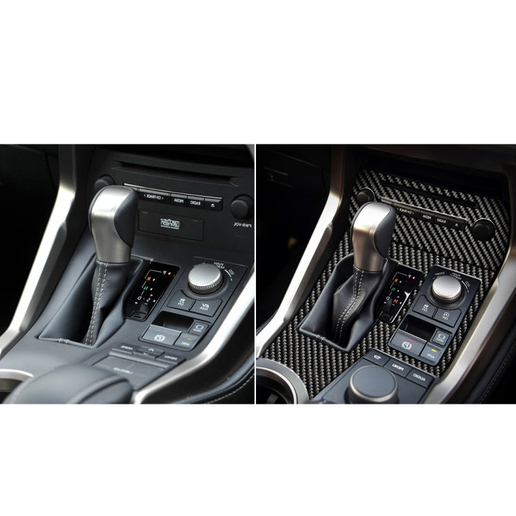 Car Carbon Fiber Gearshift Panel A Decorative Sticker for Lexus NX200 / 200t / 300h 2014-2021, Right Drive - Car Interior Mouldings by PMC Jewellery | Online Shopping South Africa | PMC Jewellery | Buy Now Pay Later Mobicred