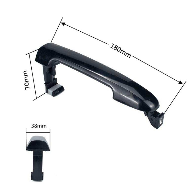 2 PCS Auto Outside Door Handles 826513K000 for Hyundai - Door Handles by PMC TechLife | Online Shopping South Africa | PMC TechLife
