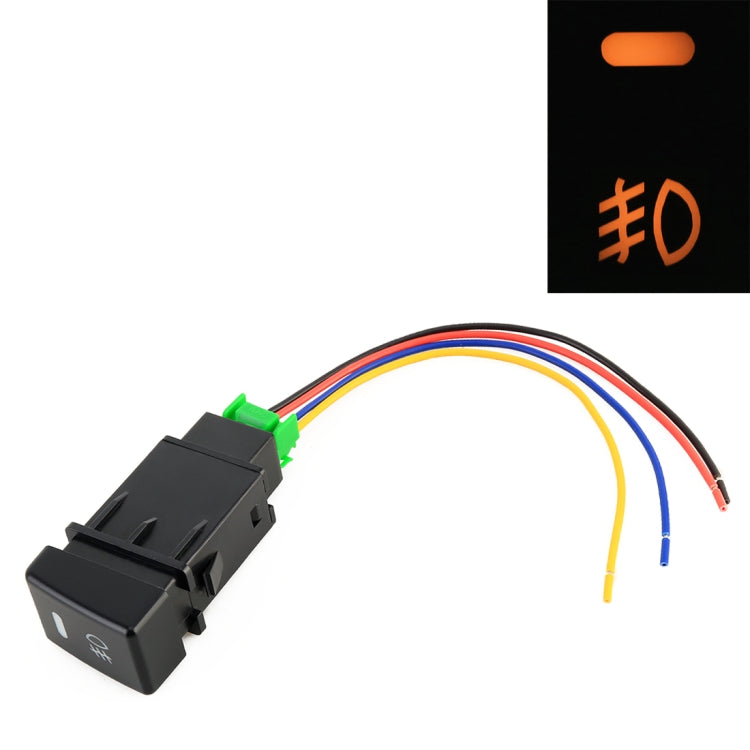 Car Fog Light On-Off Button Switch for Isuzu, with Cable - Car Switches by PMC TechLife | Online Shopping South Africa | PMC TechLife | Buy Now Pay Later Mobicred
