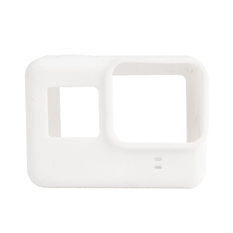 For GoPro HERO5 Silicone Housing Protective Case Cover Shell(White) - Silicone Cases by PMC Jewellery | Online Shopping South Africa | PMC Jewellery | Buy Now Pay Later Mobicred