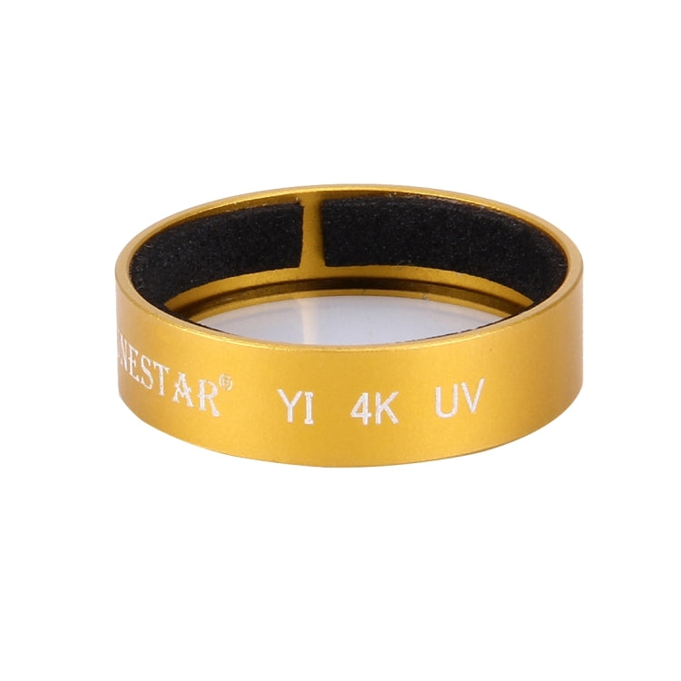 JUNESTAR for Xiaomi Xiaoyi Yi II 4K Sport Action Camera Proffesional UV Filter(Gold) - Lens Filter by JSR | Online Shopping South Africa | PMC Jewellery | Buy Now Pay Later Mobicred