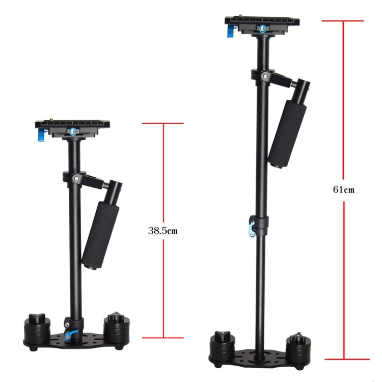 YELANGU S60L 61cm Aluminum Handheld Stabilizer for DSLR Camera DV - free shipping - PMC TechLife - Order now!