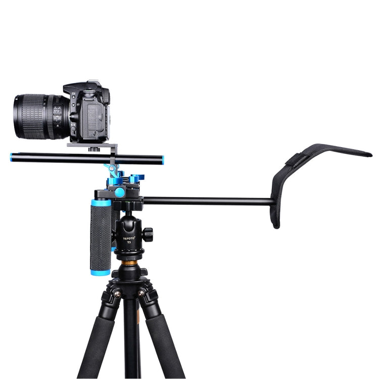 YELANGU YLG0102A-A01 Dual Handle Shoulder Mount Support Kit DSLR Rig(Black) - free shipping - PMC TechLife - Order now!