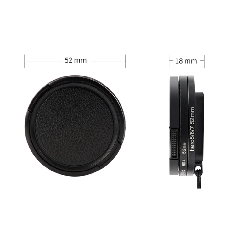 RUIGPRO for GoPro HERO 7/6 /5 Professional 52mm UV Lens Filter with Filter Adapter Ring & Lens Cap - free shipping - PMC TechLife - Order now!