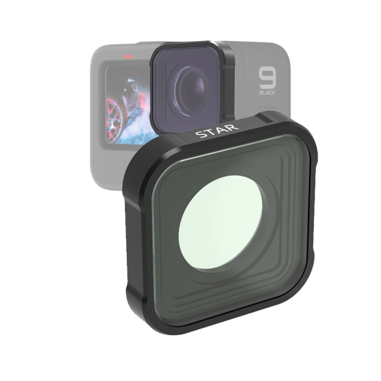 JSR KB Series Star Effect Lens Filter for GoPro HERO13 Black /12 Black /11 Black /10 Black /9 Black - Lens Filter by JSR | Online Shopping South Africa | PMC TechLife | Buy Now Pay Later Mobicred