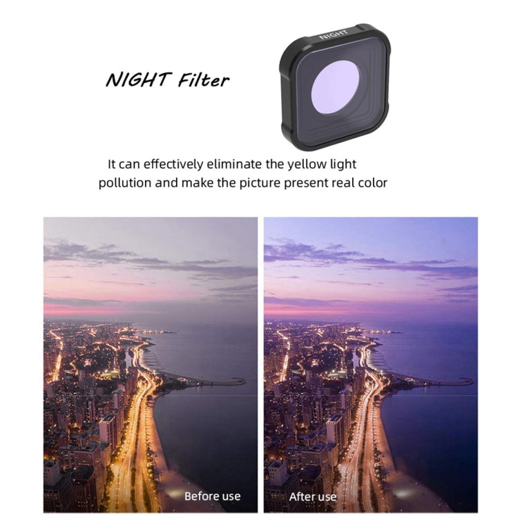 JSR KB Series STAR+MCUV+NIGHT+Diving Red+Diving Pink+ND8+ND16+ND32 Lens Filter for GoPro HERO10 Black / HERO9 Black - Lens Filter by JSR | Online Shopping South Africa | PMC Jewellery | Buy Now Pay Later Mobicred