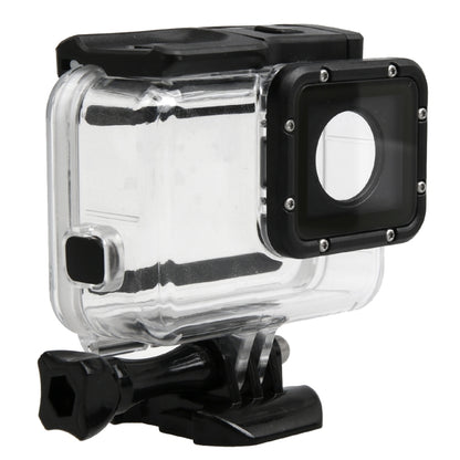 For GoPro HERO5 30m Waterproof PC & ABS Housing Protective Case + Touch Back Cover with Buckle Basic Mount & Long Screw, Backcover Size: 7 x 6 cm - Waterproof Cases by PMC Jewellery | Online Shopping South Africa | PMC Jewellery | Buy Now Pay Later Mobicred