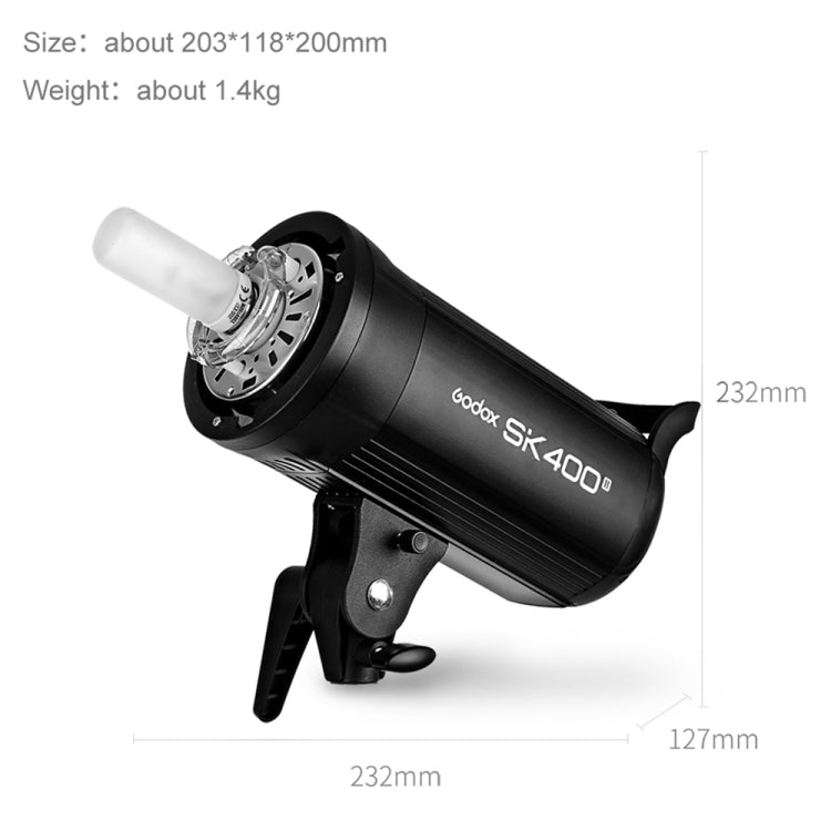 Godox SK400II Studio Flash Light 150Ws Bowens Mount Studio Speedlight(UK Plug) - free shipping - PMC TechLife - Order now!