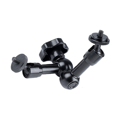 7 inch Adjustable Friction Articulating Magic Arm + Large Claws Clips (Black) - Camera Gimbal by PMC Jewellery | Online Shopping South Africa | PMC Jewellery