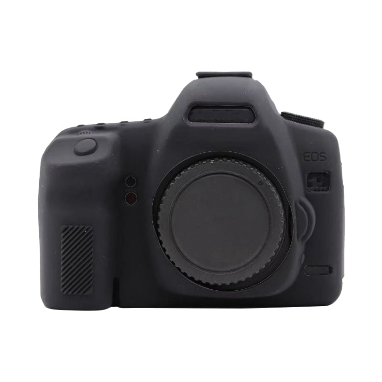 For Canon EOS 5D Mark II Soft Silicone Protective Case(Black) - Protective Case by PMC Jewellery | Online Shopping South Africa | PMC Jewellery