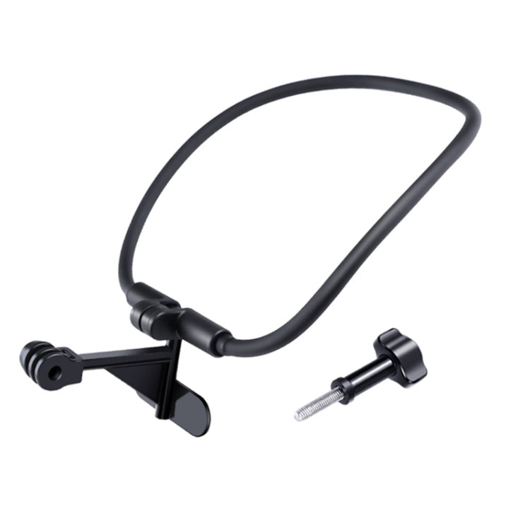 Hands Free Lazy Wearable Neck Camera Holder (Black) - Holder by PMC Jewellery | Online Shopping South Africa | PMC Jewellery | Buy Now Pay Later Mobicred