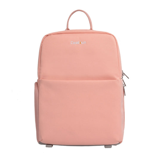 CADeN Camera Layered Laptop Backpacks Large Capacity Shockproof Bags, Size: 37 x 17 x 30cm (Pink) - Backpack by CADeN | Online Shopping South Africa | PMC Jewellery | Buy Now Pay Later Mobicred