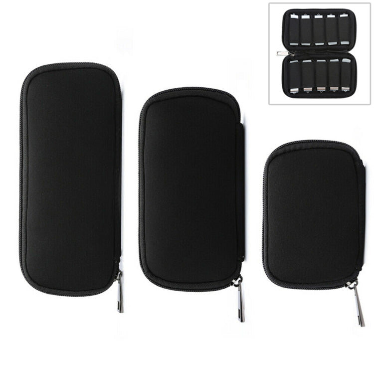 3 in 1 Neoprene U Disk Storage Bag Cover (Black) - free shipping - PMC Jewellery - Order now!