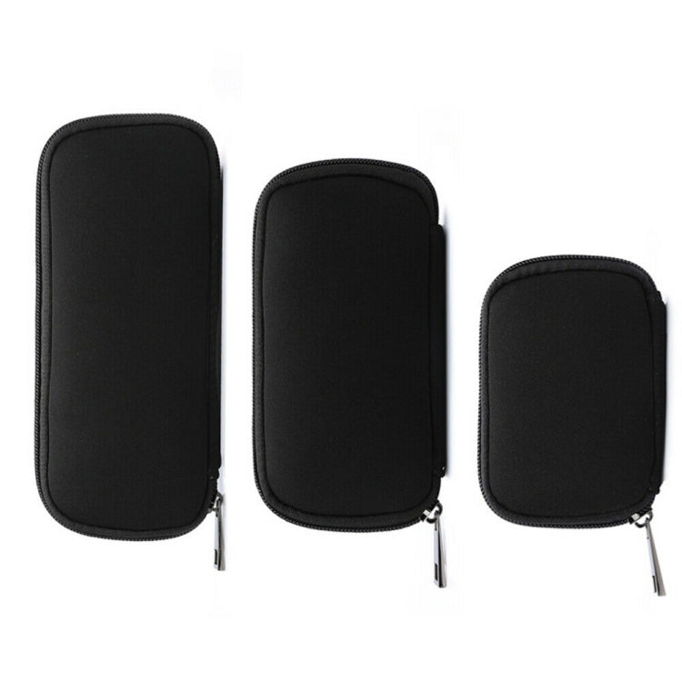 3 in 1 Neoprene U Disk Storage Bag Cover (Black) - free shipping - PMC Jewellery - Order now!