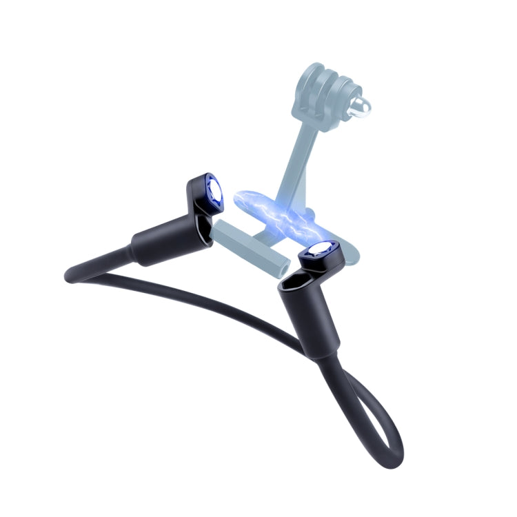 Hands Free Lazy Wearable Neck Phone Camera Holder with Phone Clamp, Extended Version(Black) - Holder by PMC TechLife | Online Shopping South Africa | PMC TechLife | Buy Now Pay Later Mobicred