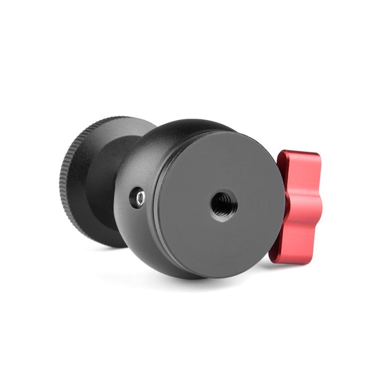 YELANGU 360 Degree Panoramic Metal Tripod Ball Head Adapter for Dolly Car (Black) - Tripod Heads by YELANGU | Online Shopping South Africa | PMC TechLife | Buy Now Pay Later Mobicred