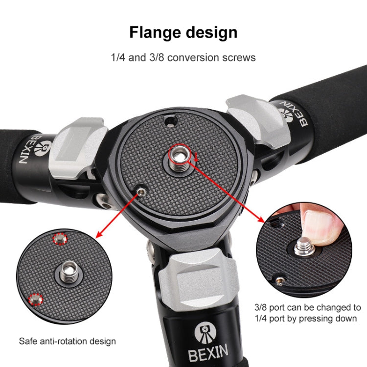 BEXIN RC334 Portable Collapsible Carbon Fiber Camera Tripod - free shipping - PMC TechLife - Order now!