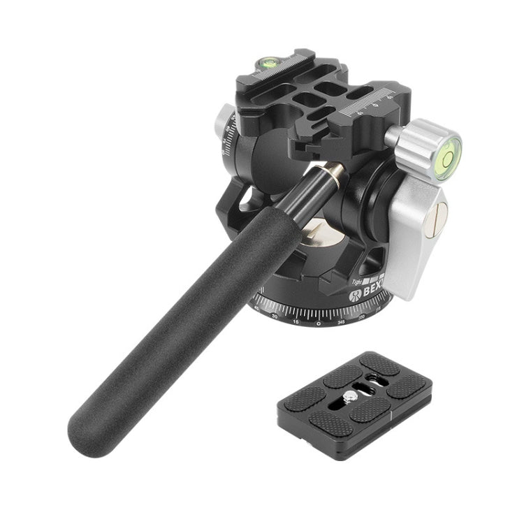 BEXIN DT-02S/S 2D 360 Degree Panorama Heavy Duty Tripod Action Fluid Drag Head with Quick Release Plate - free shipping - PMC TechLife - Order now!