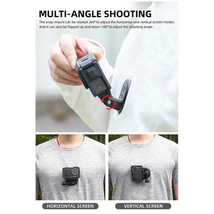 Sunnylife ZJ554 Magnetic Wearable Neck Phone Action Camera  Holder (Black) - Holder by Sunnylife | Online Shopping South Africa | PMC Jewellery | Buy Now Pay Later Mobicred