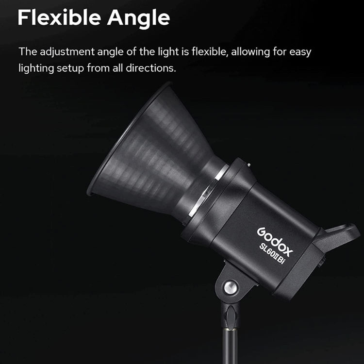 Godox SL60IIBi 75W Bi-Color 2800K-6500K LED Video Light(US Plug) - free shipping - PMC TechLife - Order now!