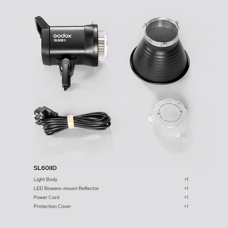 Godox SL60IID 70W 5600K Daylight Balanced LED Video Light (AU Plug) - free shipping - PMC TechLife - Order now!