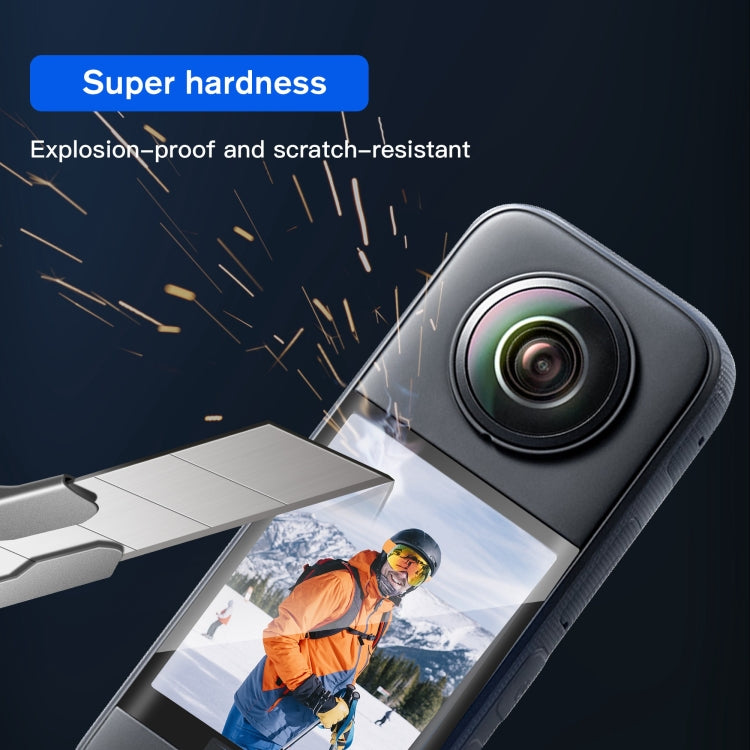 For Insta360 X3 STARTRC 2pcs Curved  HD Explosion-proof Soft Film - Protective Film & Stickers by STARTRC | Online Shopping South Africa | PMC Jewellery