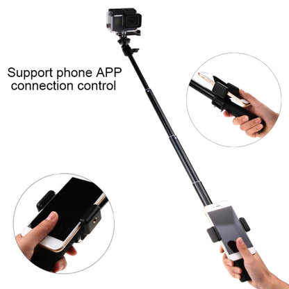 30-93cm Grip Foldable Tripod Holder Multi-functional Selfie Stick Monopod for GoPro Hero12 Black / Hero11 /10 /9 /8 /7 /6 /5, Insta360 Ace / Ace Pro, DJI Osmo Action 4 and Other Action Cameras, Phones - Extendable Pole by PMC Jewellery | Online Shopping South Africa | PMC Jewellery | Buy Now Pay Later Mobicred