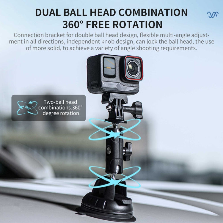 STARTRC Suction Cup Holder Bracket (Black) - free shipping - PMC TechLife - Order now!