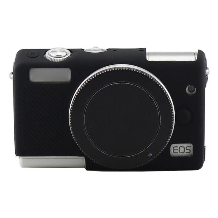 Soft Silicone Protective Case for Canon M100 (Black) - Protective Case by PMC TechLife | Online Shopping South Africa | PMC TechLife