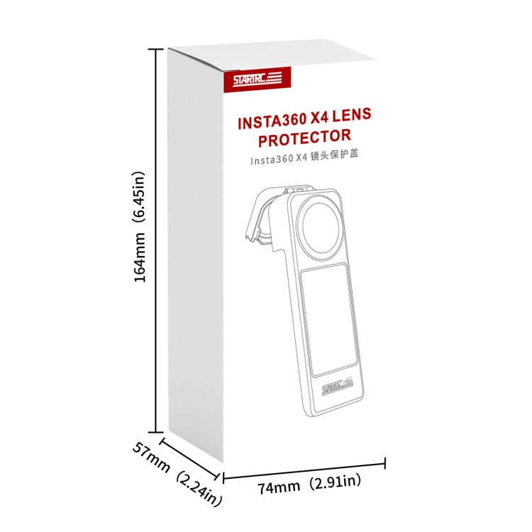 For Insta360 X5 / X4 Screen Lens Protective Cover (Black) - free shipping - PMc TechLife - Order now!