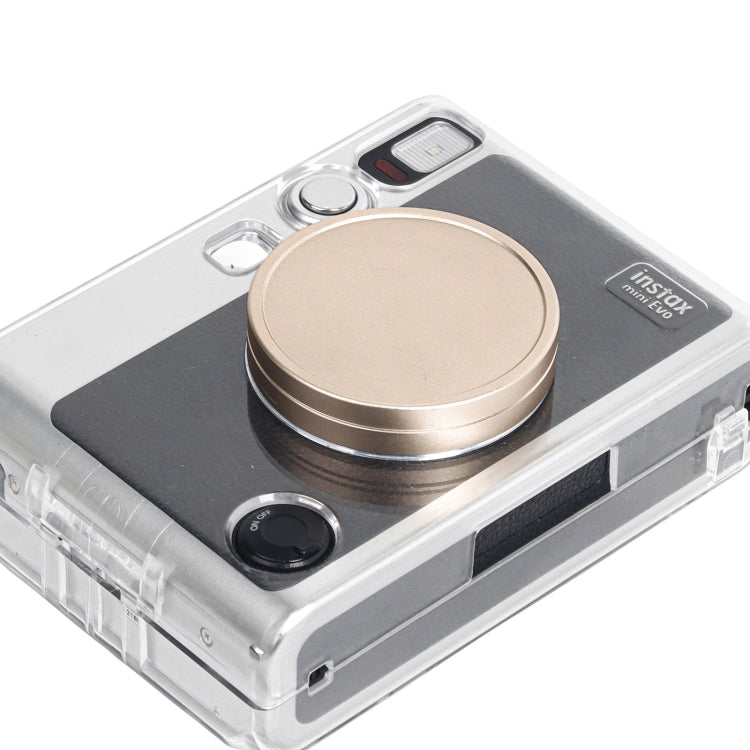 For FUJIFILM Instax mini EVO Camera Lens Cap Aluminum Alloy Protective Cover (Blue) - Lens Cap by PMC TechLife | Online Shopping South Africa | PMC TechLife | Buy Now Pay Later Mobicred